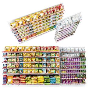 现代货架 零食 宠物食品